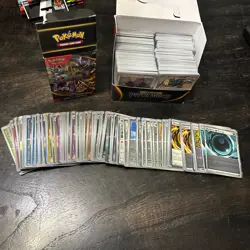 560+ Pitch Black Cards Bulk Lot Pokemon TCG Containing Reverse Holos - Image 1