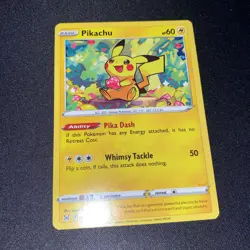 Pikachu - 052/196 - Non-Holo - Lost Origin - NM/M- Pokemon Card - Image 1