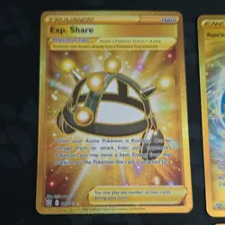 Pokemon TCG Battle Styles Gold Secret Rare 4 Card Lot Exp. Share, Level Ball - Image 2