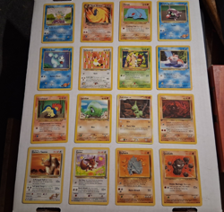 Nintendo Pokemon TCG 16-Card Lot 1st Edition Eng 1999 Squirtle Eevee - Image 1
