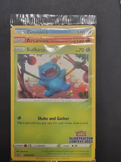 2022 Pokemon Illustration Contest SWSH303 SWSH304 SWSH305 Promos NM/M Sealed NEW - Image 1