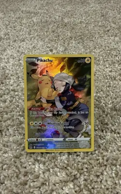 Pokemon Pikachu TCG TG05/TG30 Swsh11: Lost Origin Trainer Gallery Holo Card - Image 1