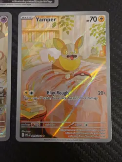 Pokemon TCG English, 3 Card Lot Of Beautiful Full Holo Illustration Rares - Image 3