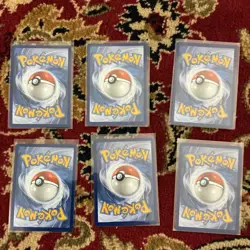 Dustox Ir, Mega Emboar EX & Mega Absol EX Suicune 6-Card Pokemon TCG Lot - Image 2
