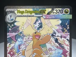 Pokemon Mega Dragonite Ex 290/217 Ascended Heroes Special Illustration Rare NM - Image 5