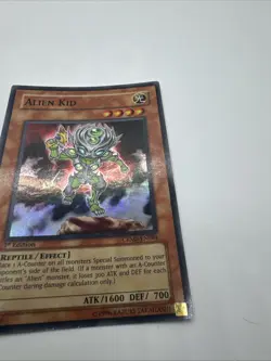 Yugioh Alien Kid CRMS-EN084 Super Rare 1st Ed LP - Image 3