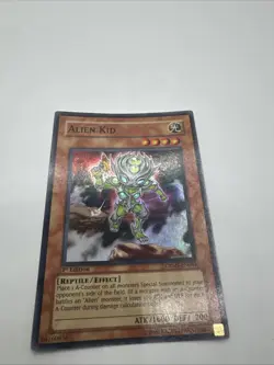 Yugioh Alien Kid CRMS-EN084 Super Rare 1st Ed LP - Image 5