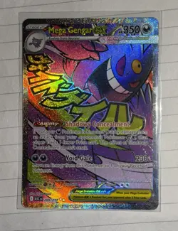 Pokemon TCG Mega Gengar EX Attack Rare 269/217 Ascended Heroes Mint Condition - Image 1