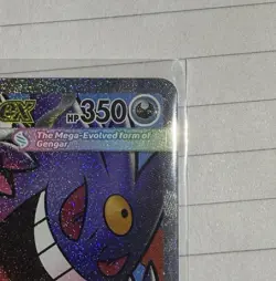 Pokemon TCG Mega Gengar EX Attack Rare 269/217 Ascended Heroes Mint Condition - Image 3