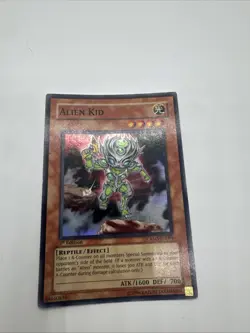 Yugioh Alien Kid CRMS-EN084 Super Rare 1st Ed LP - Image 1