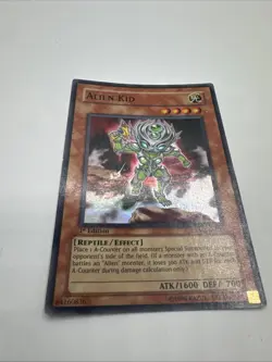 Yugioh Alien Kid CRMS-EN084 Super Rare 1st Ed LP - Image 2