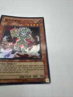 Yugioh Alien Kid CRMS-EN084 Super Rare 1st Ed LP - Image 3