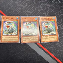 YUGIOH FLIP FLOP FROG CRMS-EN029 COMMON 1ST ED x3 Playset - Image 1