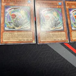 YUGIOH FLIP FLOP FROG CRMS-EN029 COMMON 1ST ED x3 Playset - Image 4