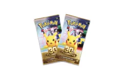 PREORDER Pokemon TCG 30th Celebration Eevee Card, 2 Booster Packs & Coin - Image 2