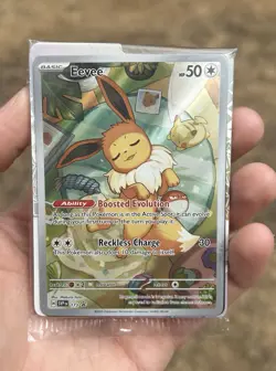 Pokemon TCG Eevee 173 Promo Card Prismatic Evolutions ETB Sealed - Image 1