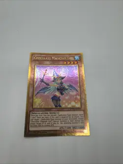 Yugioh Chocolate Magician Girl MVP1-ENG52 Gold Rare 1st Ed NM - Image 1