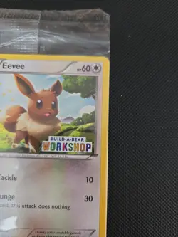 Pokemon TCG Eevee 63/98 Build-A-Bear Workshop Stamped Promo SEALED Card - Image 3