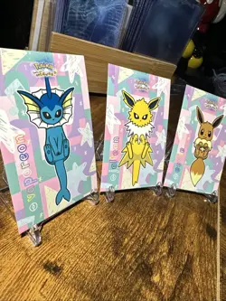 2025 Pokemon Let’s Go Eevee! Card Database Lot Of 3 Eeveelutions - Image 3