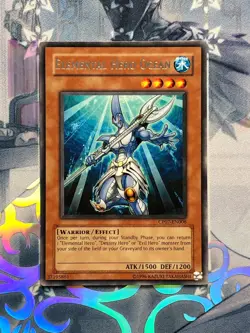 CP07-EN006 Elemental HERO Ocean Rare Unlimited Edition Lightly Played YuGiOh TCG - Image 1