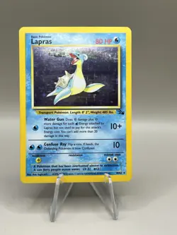 Lapras - 10/62 Fossil Set - 1999 WOTC Unlimited Holo Rare - Pokemon TCG - Image 1