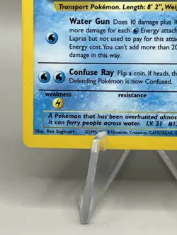 Lapras - 10/62 Fossil Set - 1999 WOTC Unlimited Holo Rare - Pokemon TCG - Image 3