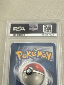 1999 Pokemon TCG Lapras Fossil Holo Unlimited Rare Card 10/62 PSA 6 - Image 4