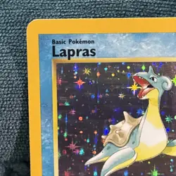 Pokemon TCG Lapras Fossil 10/62 Holo 1999-2000 Wizards Base Set Copyright... - Image 5
