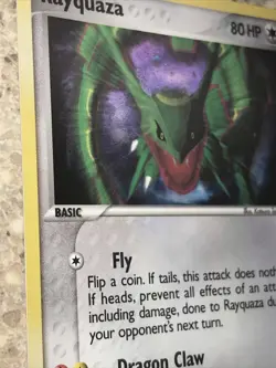 Rayquaza Holo Rare Pokemon Pop Series 1 Promo 3/17 LP - Image 3