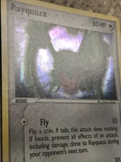 Rayquaza Holo Rare Pokemon Pop Series 1 Promo 3/17 LP - Image 4