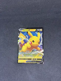 Pikachu V- SWSH061 Sword & Shield Promo - Holo - NM - Pokemon - Image 1