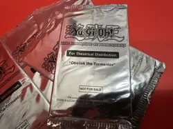 Yugioh The Dark Side Of Dimensions Obelisk The Tormentor Promo Pack Sealed - Image 1