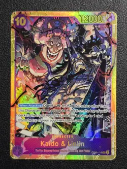 Kaido and Linlin OP08-119 SEC One Piece TCG Two Legends English NM - Image 1