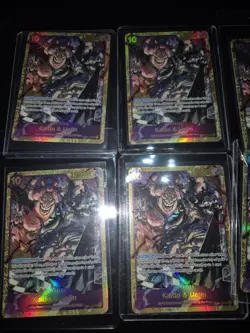 One Piece Two Legends Kaido and Linlin OP08-119 TCG English Edition SEC x 8 - Image 2