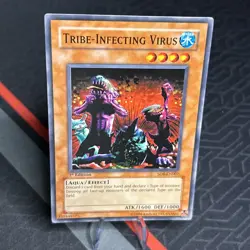 YUGIOH TCG TRIBE-INFECTING VIRUS SD4-EN007 COMMON 1ST EDITION - Image 1
