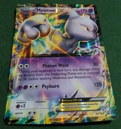 Pokemon TCG Mewtwo EX XY183 Promo Jumbo Oversized Holo Card - Image 2