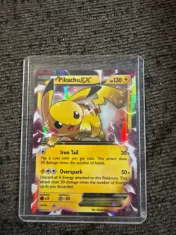 Pokemon TCG Pikachu EX #XY84 Promo XY 2015 - Image 1