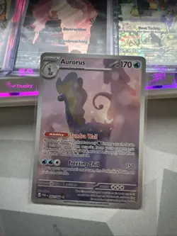 Pokemon TCG Aurorus Illustration Rare Full Art 092/088 Perfect Order Mint - Image 1