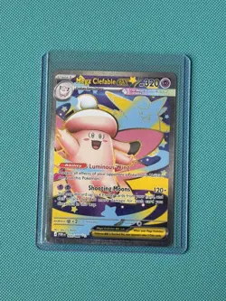 Mega Clefable ex 103/088 Full Art Ultra Rare Perfect Order Pokemon Near Mint - Image 5
