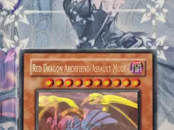 CRMS-EN004 Red Dragon Archfiend/Assault Mode Ghost Rare 1st Ed YuGiOh TCG - Image 3