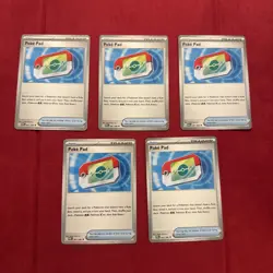 5x Poke Pad 81/88 Trainer Common Pokepad Pokemon TCG Perfect Order Playset #2 - Image 1