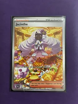 Pokemon TCG Jacinthe Full Art Trainer Supporter Perfect Order - Image 1