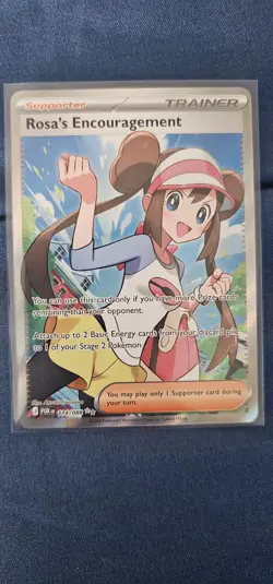 Pokemon TCG - Perfect Order - Rosa’s Encouragement Full Art Trainer 114/088 - NM - Image 2