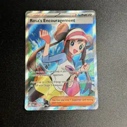 Pokemon TCG - Perfect Order - Rosa’s Encouragement 114/088 Full Art DMG/HP - Image 1