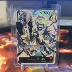 One Piece TCG EN Monkey D. Luffy ST21-001 Leader Parallel Alt Art Gear 5 Starter - Image 1
