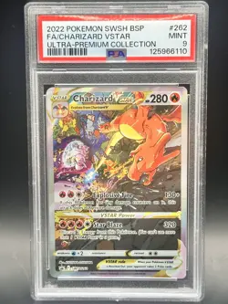 Charizard VSTAR SWSH262 SWSH: Sword & Shield Promo Cards Holo PSA 9 - Image 1