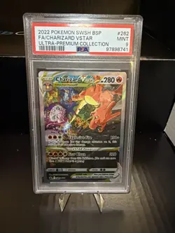 PSA 9 Charizard VSTAR Swsh262 Swsh: Sword & Shield Promo Cards Holo - Image 1
