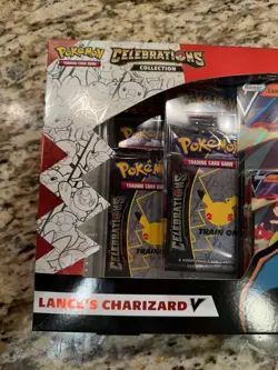 Pokemon 25th Anniversary Celebrations Lances Charizard V Collection Box Sealed “ - Image 2
