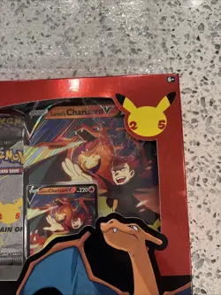 Pokemon TCG 25th Celebrations Lance’s Charizard V Collection Box New Sealed - Image 5