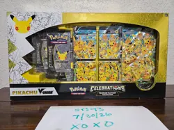 Pokemon Celebrations 25th Anniversary Pikachu V-union Premium Playmat Collection - Image 1